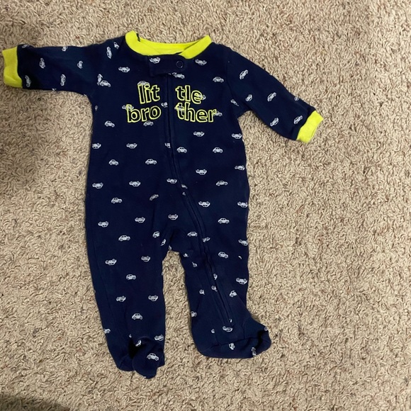 [3 for $15] Little Brother baby PJ sleeper - Picture 2 of 4